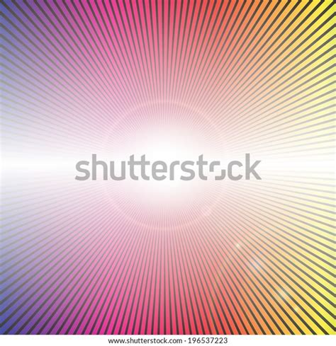 Colorful Burst Background Vector Stock Vector Royalty Free 196537223