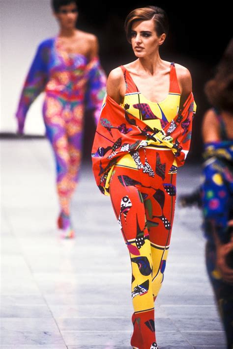 Gianni Versace Spring Summer 1991 Versace 90s Versace Runway 90s