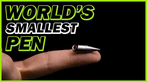The Worlds Smallest Pen Foreverpen Youtube