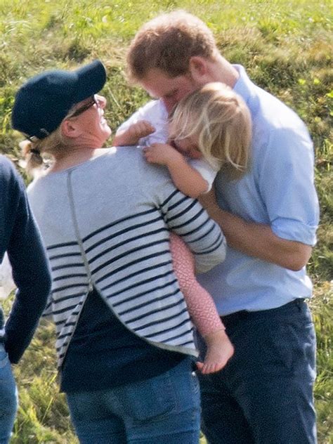 Prince harry and meghan markle are expecting their second baby during the summer months and speculation has already begun about what the name of their first daughter will be. Cuteness Overload: Prince Harry Leaves Cousin Zara's 2-Year-Old Daughter Mia Laughing After ...