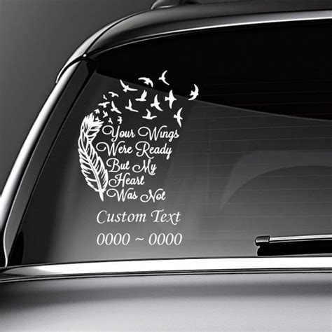 Custom Decal Custom Window Decal Personalized Car Decal Etsy