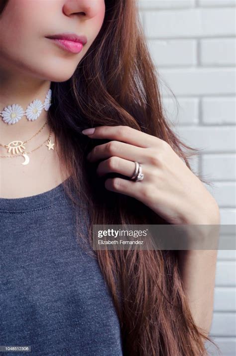 Beautiful Hispanic Woman With Long Hair Bildbanksbilder Getty Images