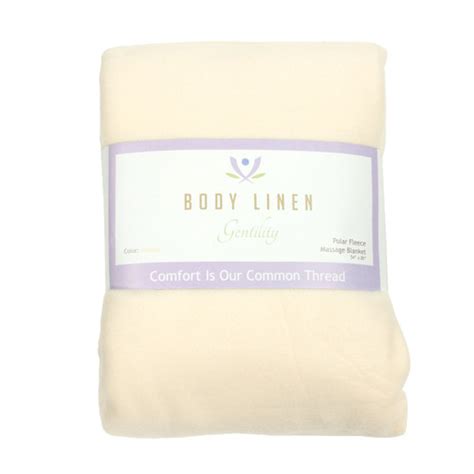 Polar seal cooling and heating clothes and wearables. Gentility™ Polar Fleece Massage Table Blanket