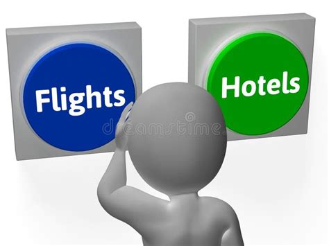 Hotels Flights Stock Illustrations 55 Hotels Flights Stock
