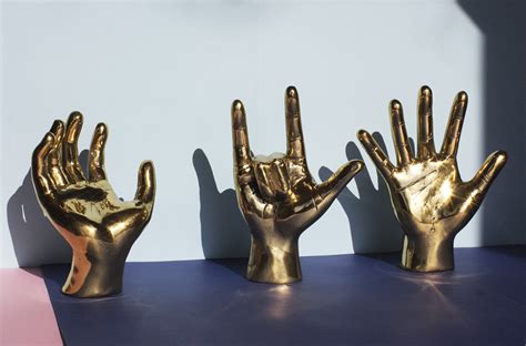 Brass Hand Sculptures Will Make A Bold Statement In Any Home Airows