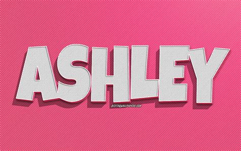 Ashley Name Design Wallpaper
