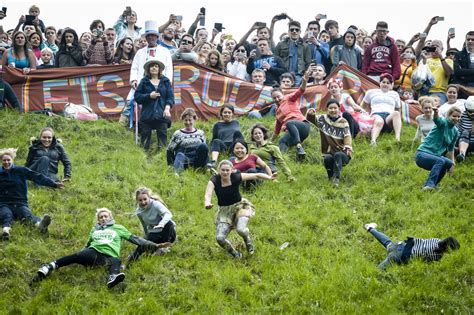 Cheese Rolling Race Looks Like A Dangerous Smelly Way To Spend The Day