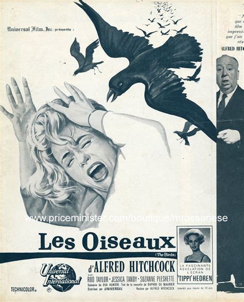 Dossier De Presse Les Oiseaux The Birds 1963 Alfred Hitchcock Rod