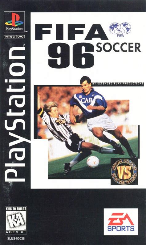 Fifa 96 Long Box Sony Playstation Game