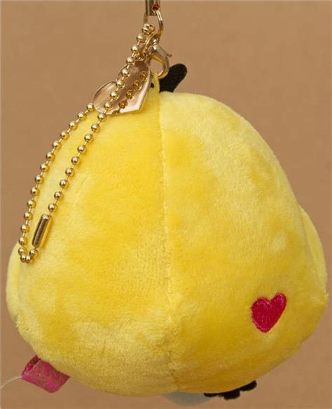 Kiiroitori Yellow Chick With Heart Plush Charm Kawaii Modes4u