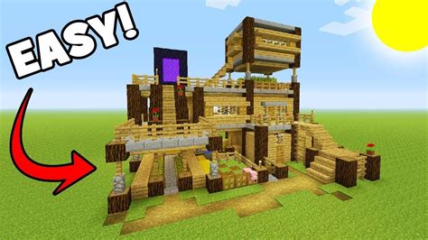 I realize there are other. Minecraft Tutorial: How To Make A Big Survival Base With ...
