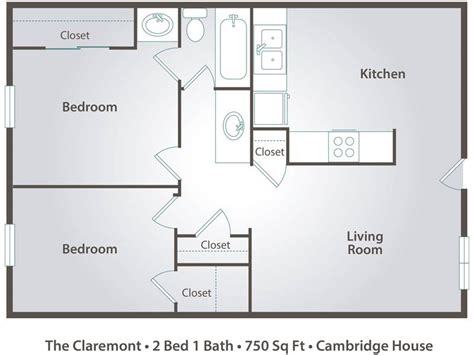 Apartment Floor Plans And Pricing Cambridge House In Davis Ca