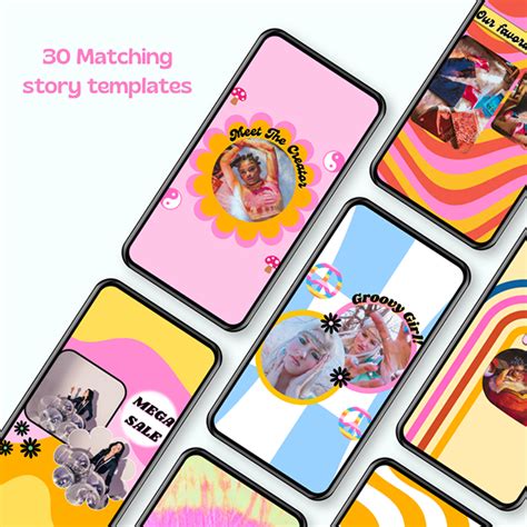 70s Instagram Templates On Behance