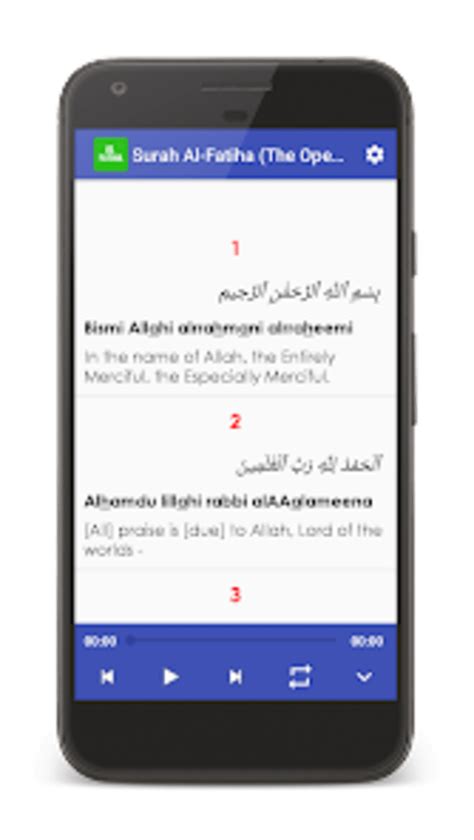 Surah Al Fatiha The Opening For Android Download