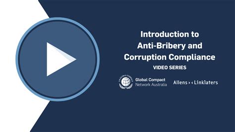 Video Introduction To Anti Bribery And Corruption Compliance 7