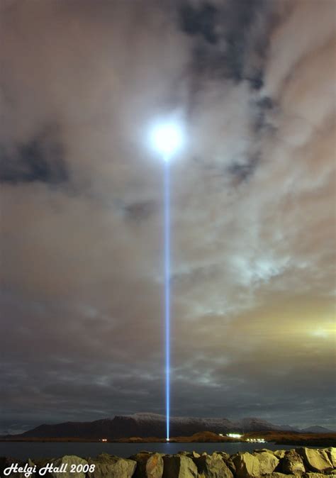 Why You Should Visit Icelands Imagine Peace Tower Yoko Onos Memorial