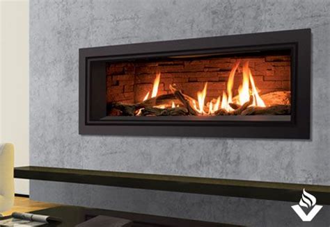 Enviroc44 Ledgestone Gas Fireplace Linear Fireplace Fireplace