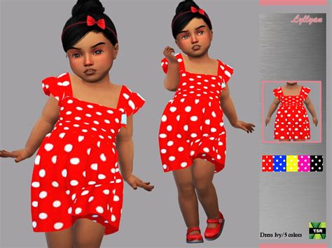 The Sims Resource Toddler Dress Ivy