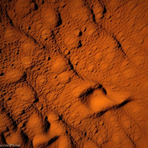Mars Planet Surface Texture · Creative Fabrica