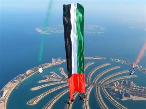 Uae national day is celebrated on 2 december each year in the united arab emirates. UAE National Day: Sheikh Hamdan uploads video of UAE flag ...