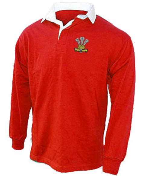 Wales Retro Rugby Shirt