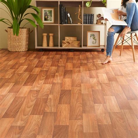 Piso Vinílico Laminado Wengue 15mm Venta Por M2 Promart