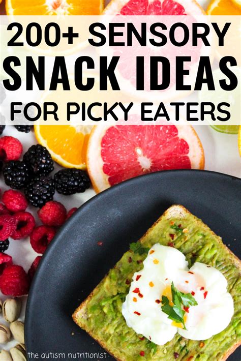 The Ultimate Sensory Food Guide For Picky Eaters Rd2rd Healthy