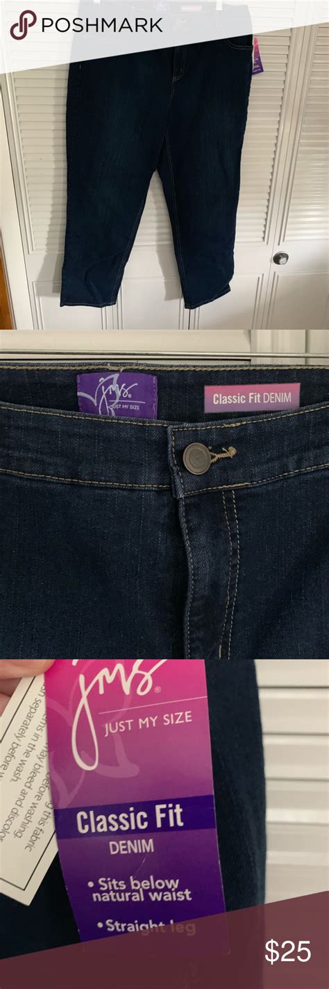 Just My Size Classic Fit Jeans 18ws Short Just My Size Jeans Fit My Size