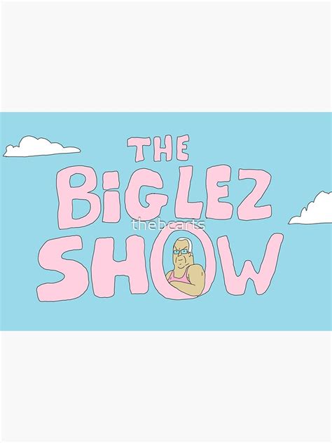 The Big Lez Show Sticker For Sale By Thebcarts Redbubble
