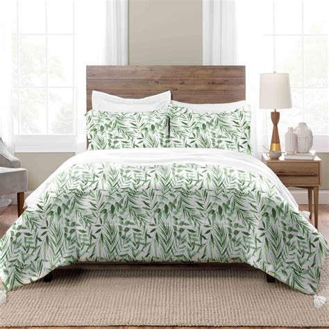 Shop over 390 twin xl comforters from top brands such as chic home, intelligent design and pottery barn teen and earn cash back from retailers such as gilt, houzz and macy's all in one place. 2-Piece Leaf Print Comforter Set, Twin/Twin XL | At Home