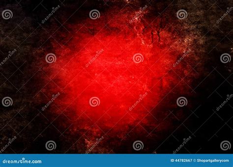 Dramatic Red Grunge Background Stock Illustration Illustration Of