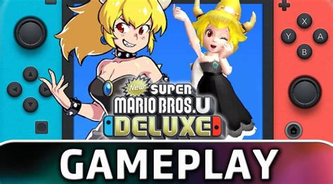 Bowsette Has Already Been Modded Into New Super Mario Bros U Deluxe