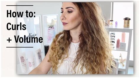 How To TRANSFORM Your Wavy Hair Into CURLY Add VOLUME YouTube