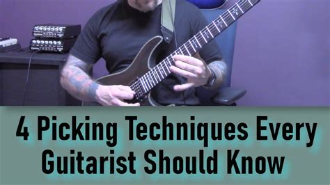 4 Picking Techniques Every Guitarist Should Know With Tabs Youtube
