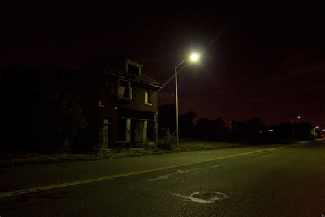 Detroit At Night Exploring Dark Neighborhoods Downtowns Bright