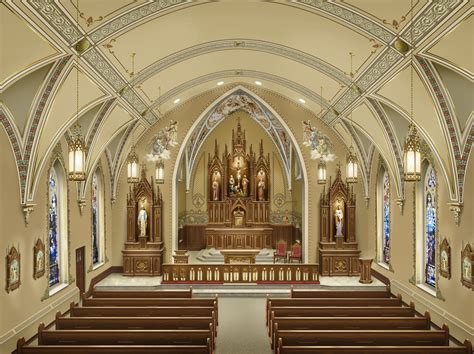 The Badger Catholic Fennimore Wi Church Interior Restoration Project
