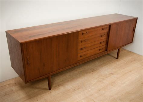 For Sale Mid Century Danish Teak Sideboard From Clausen And Son 1960s