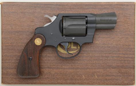 Colt Agent 38 Special 2 Barrel Double Action Revolver