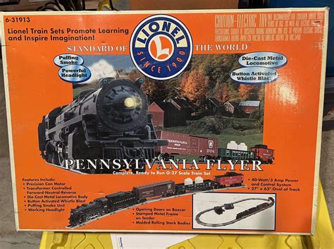 Lionel O 27 Scale Pennsylvania Flyer Train Set 6 31913 23922319135 Ebay