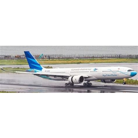 More icons from this author. Airbus A330-900NEO Garuda Indonesia 'Ayo Pakai Masker' PK-GHG with Stand - John Ayrey Die Casts