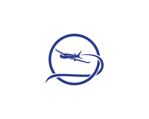 Avion Avion étiquette Du Logo De La Compagnie Aérienne Voyage