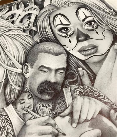 Rip Chuco Prison Drawings Chicano Drawings Chicano Ar