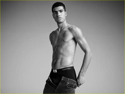 Photo Carlos Alcaraz Calvin Klein Underwear Photo Just Jared Entertainment News