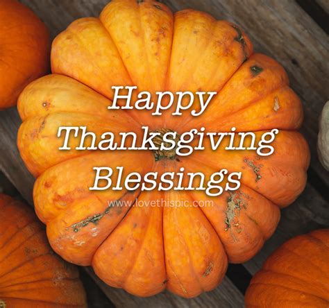 Happy Thanksgiving Blessings Pictures Photos And Images For Facebook