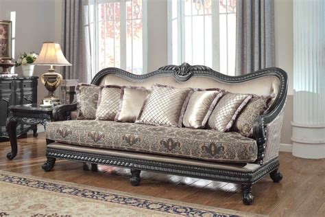 Traditional European Design Formal Living Room Luxury Sofa