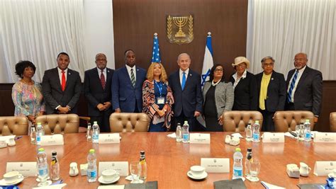 Netanyahu Welcomes Black Democratic Congress Members As He Angles For