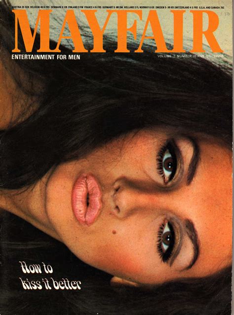 A Magazine Cover With A Woman S Face On It