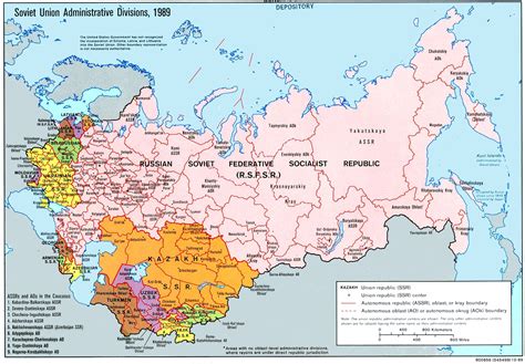 Maps Of Soviet Union