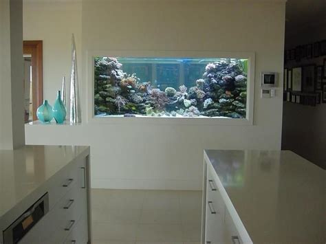 50 Modelos De Aquários Criativos Na Decoração Aquario Na Parede