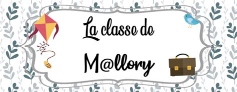 Sixi Me La Classe De Mallory